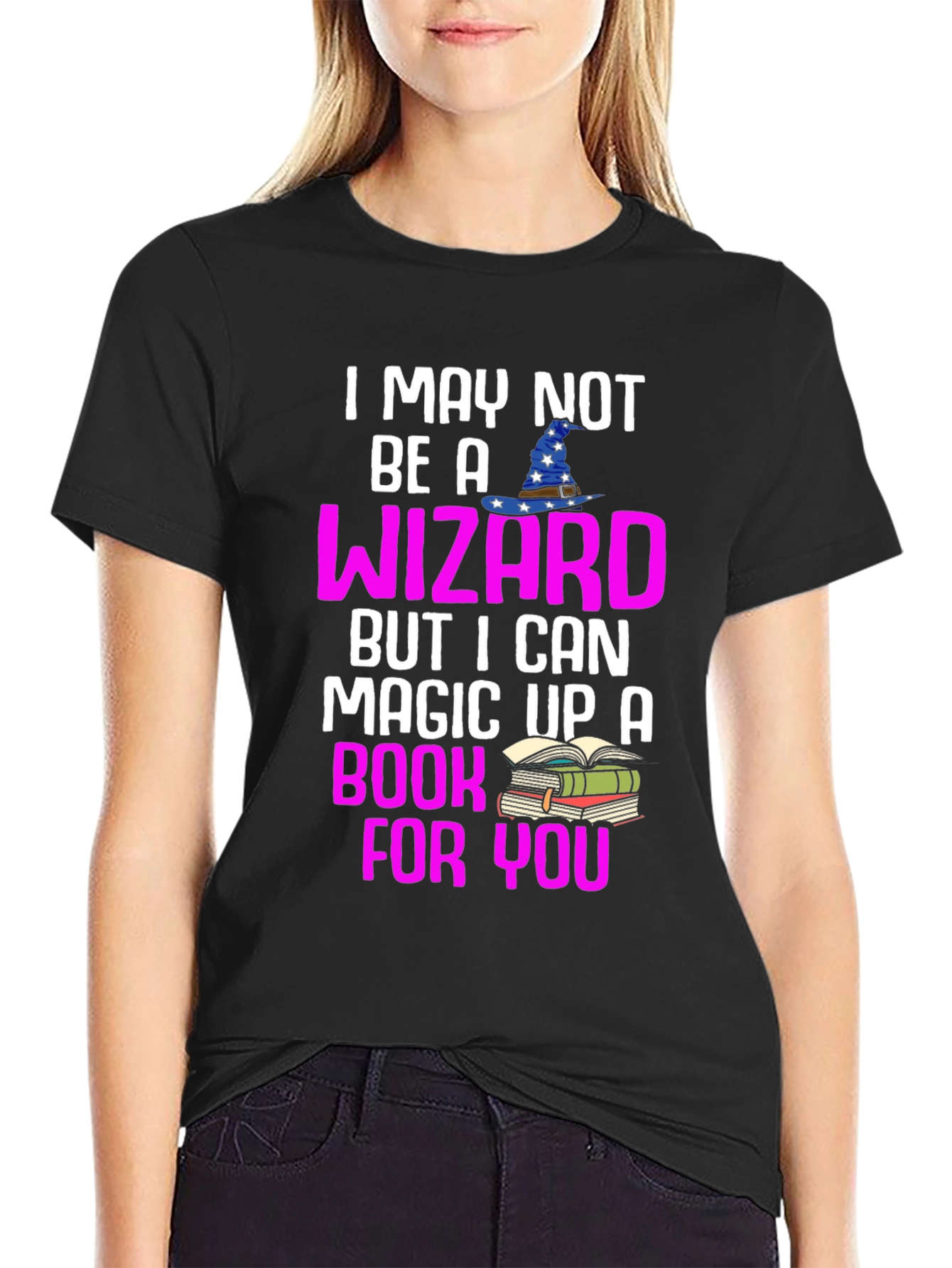 Wizard Book Lover T-Shirt