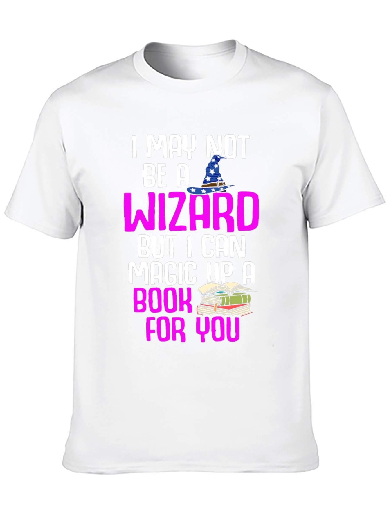 Wizard Book Lover T-Shirt