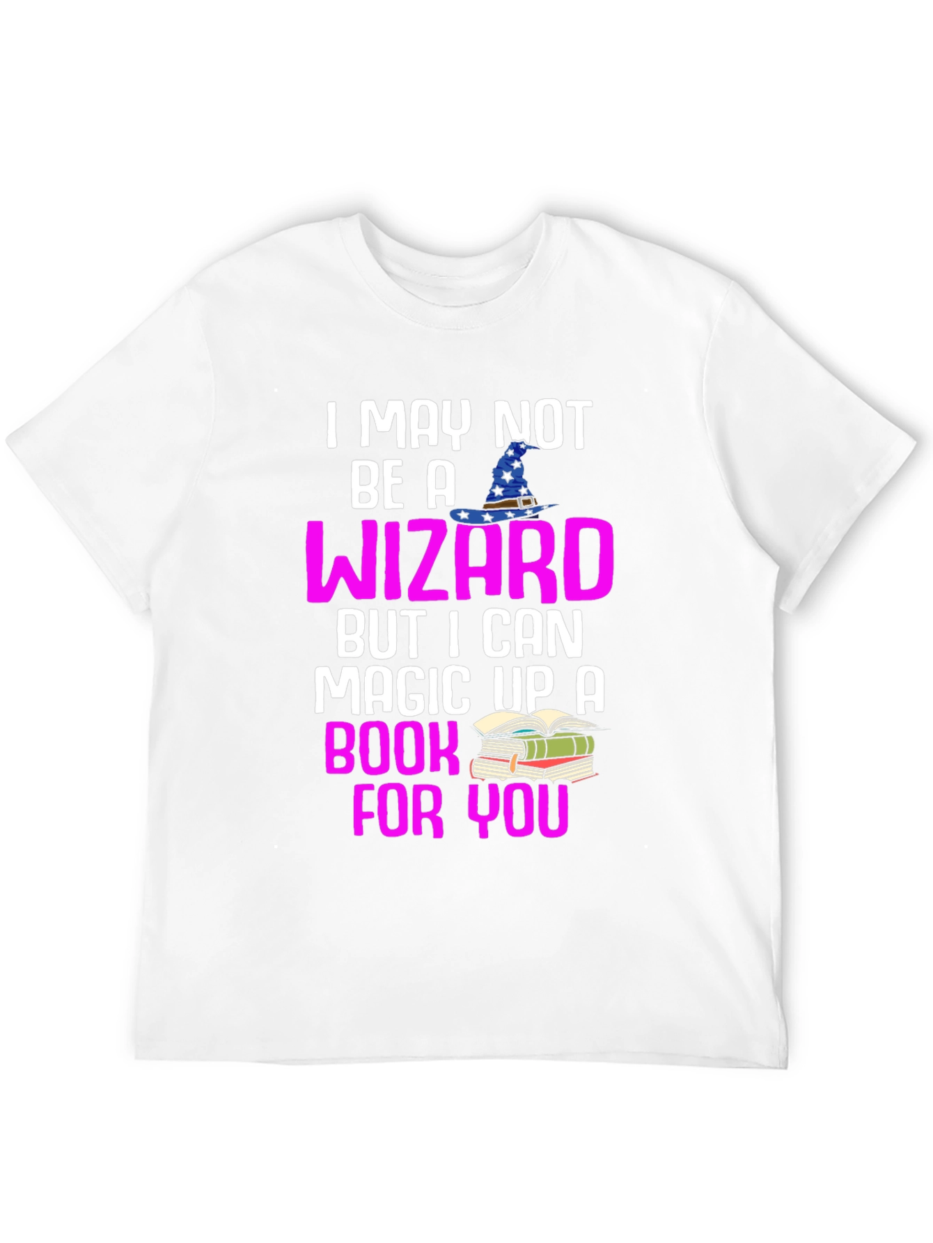 Wizard Book Lover T-Shirt