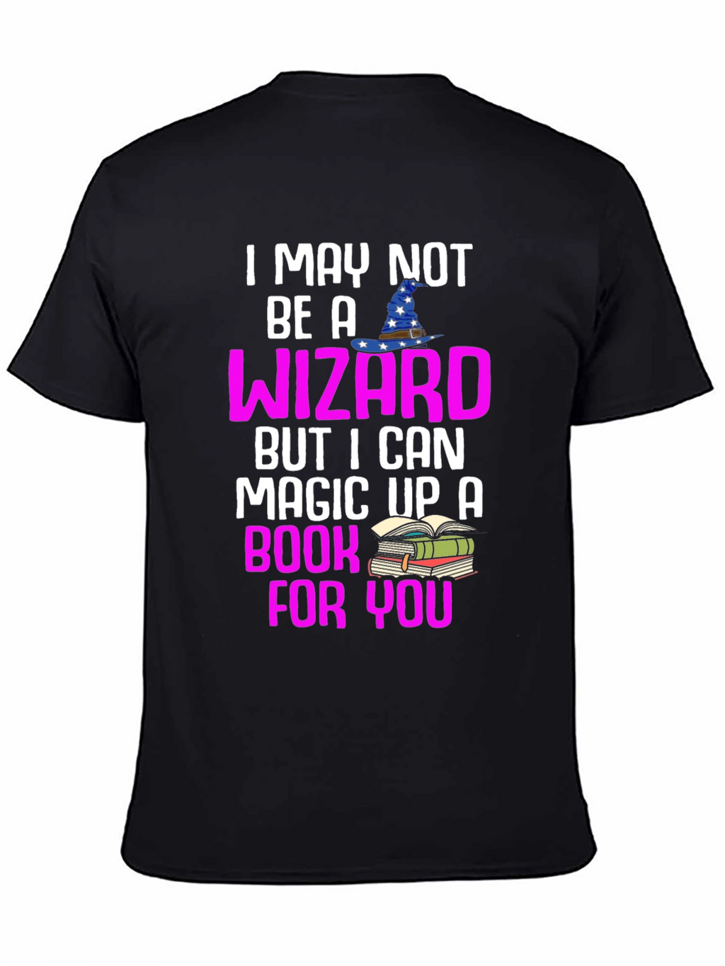 Wizard Book Lover T-Shirt
