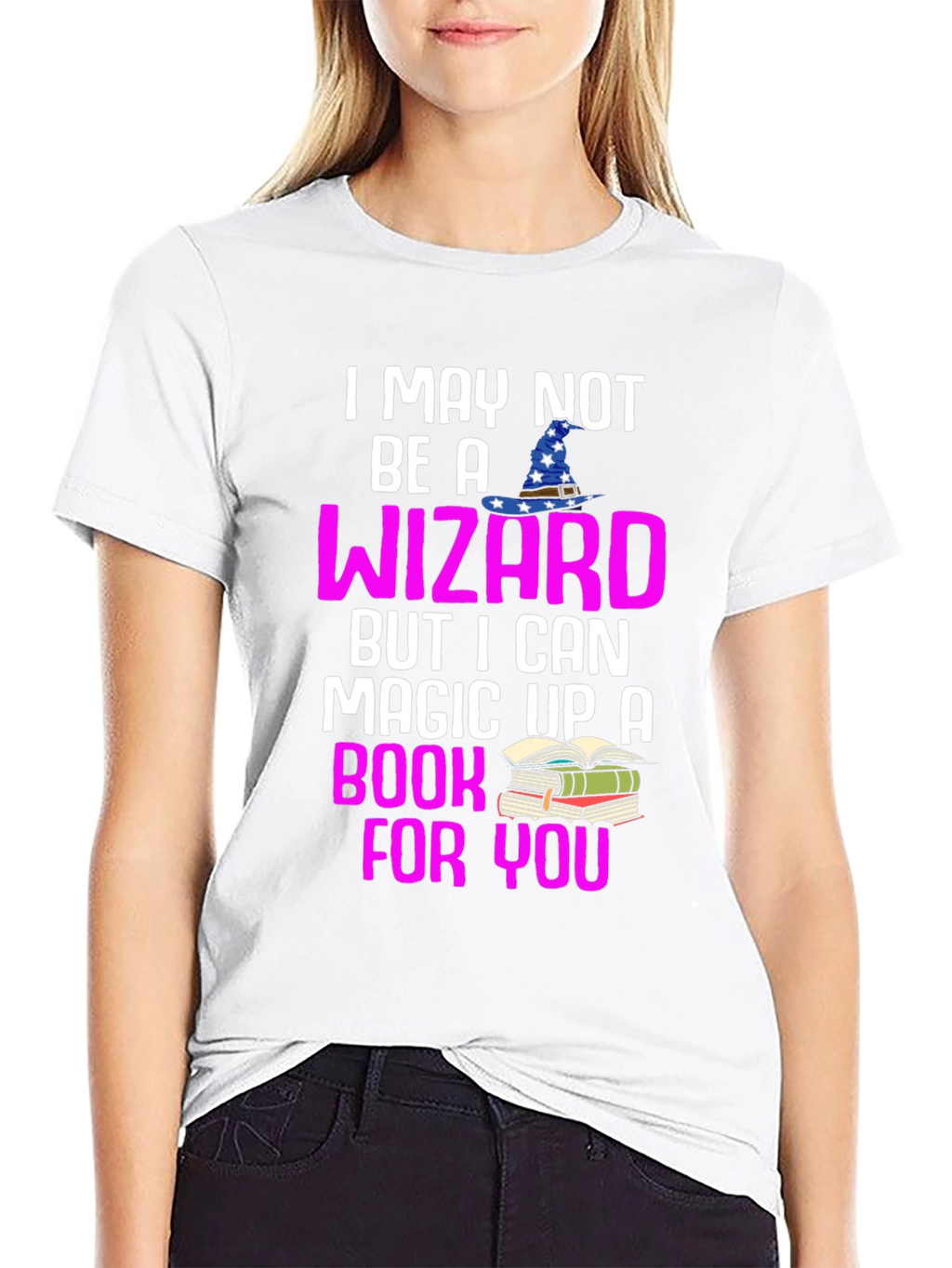 Wizard Book Lover T-Shirt
