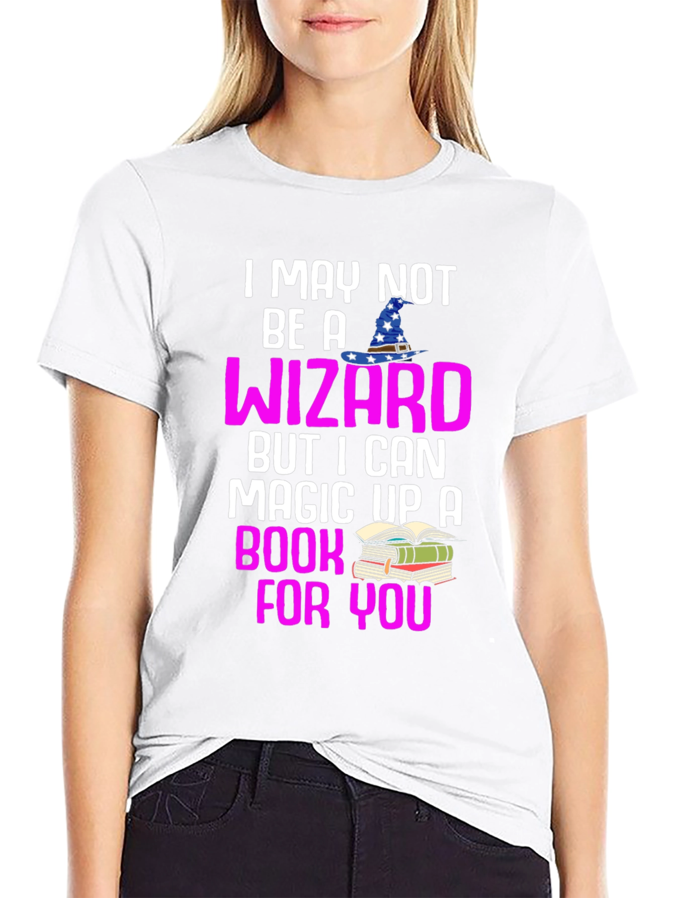 Wizard Book Lover T-Shirt