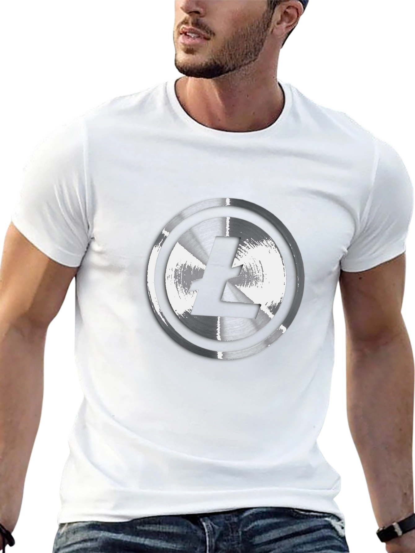 Litecoin Logo T-Shirt - Crypto Fashion
