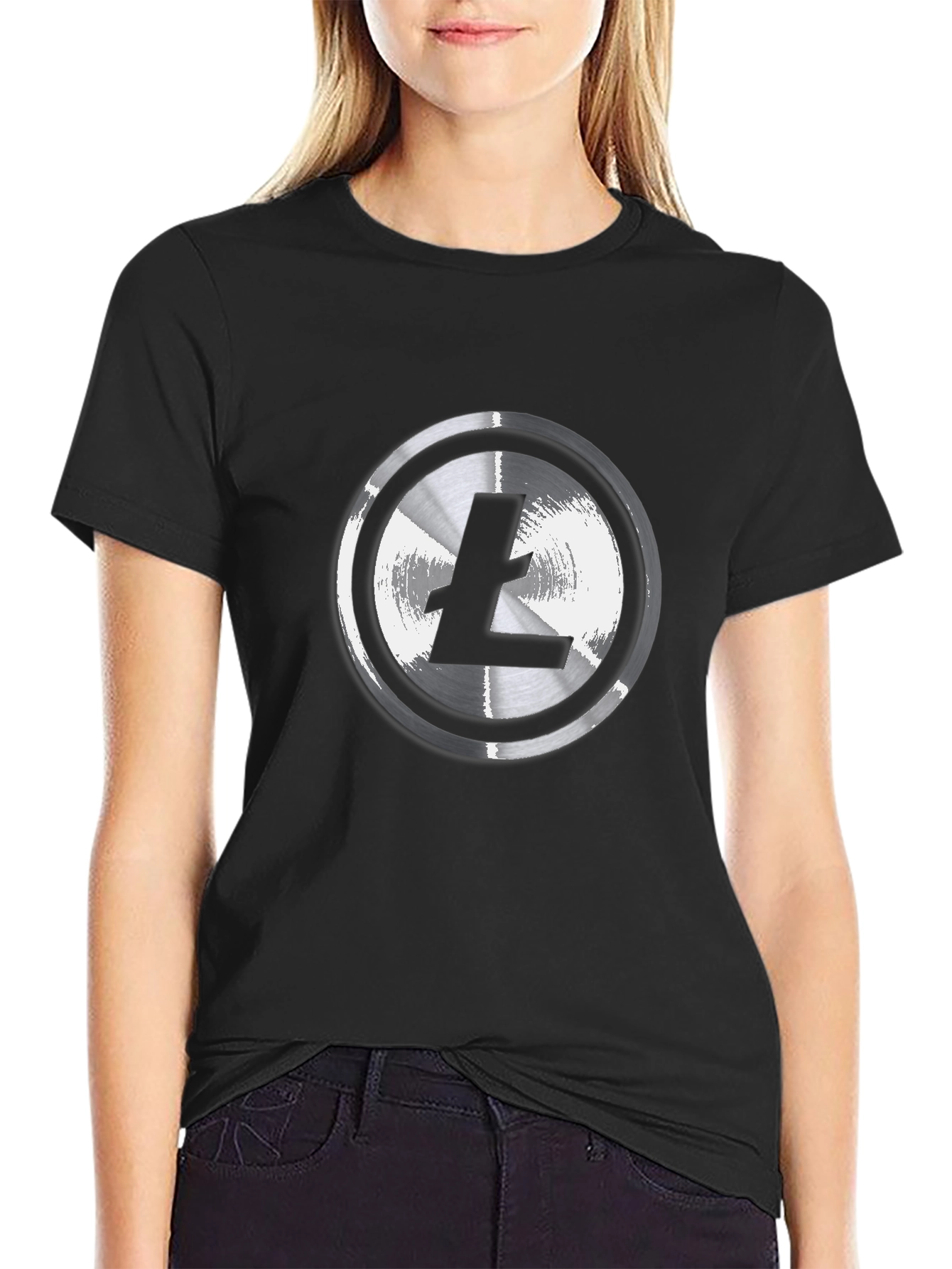 Litecoin Logo T-Shirt - Crypto Fashion