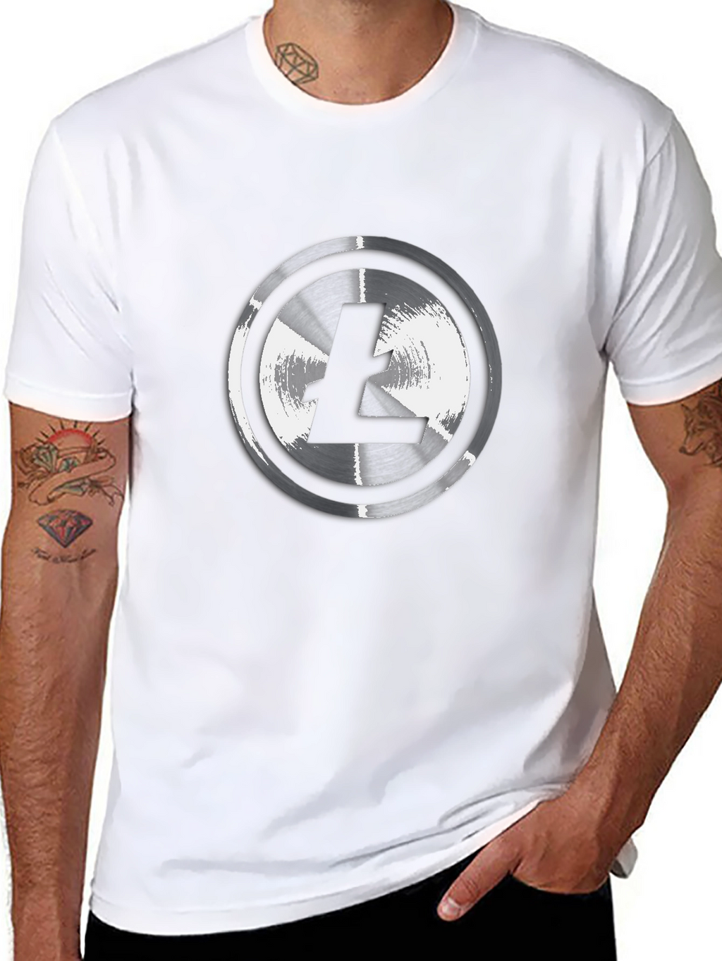 Litecoin Logo T-Shirt - Crypto Fashion