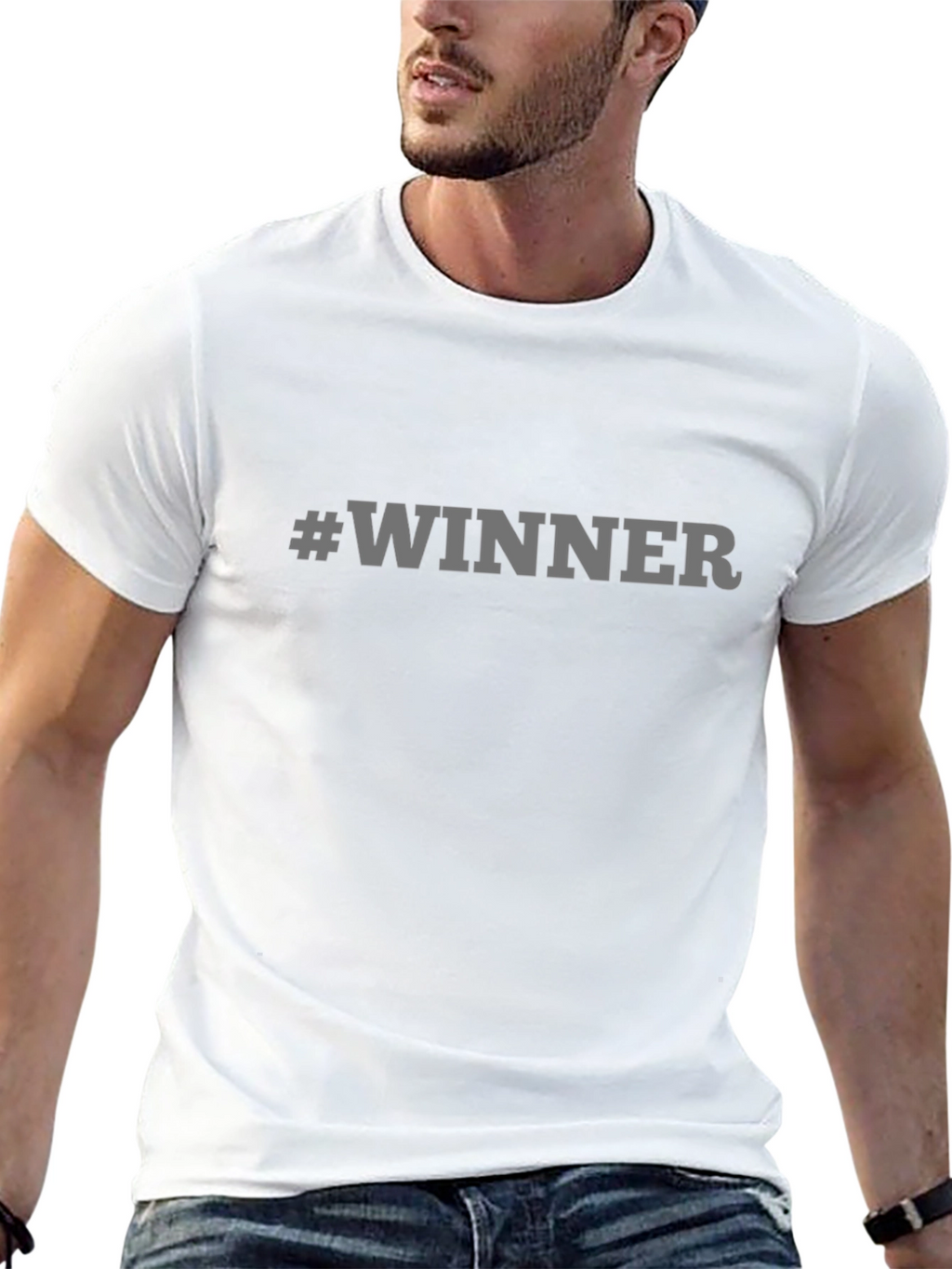 #WINNER Graphic Black T-Shirt - Trendy Unisex Tee