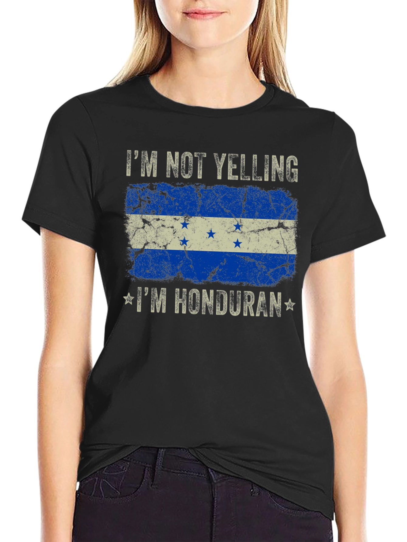 Im Not Yelling Im Honduran T-Shirt