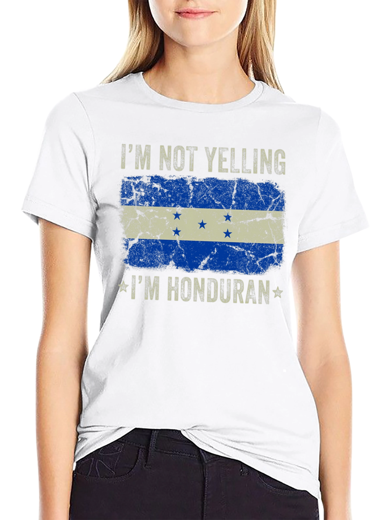 Im Not Yelling Im Honduran T-Shirt