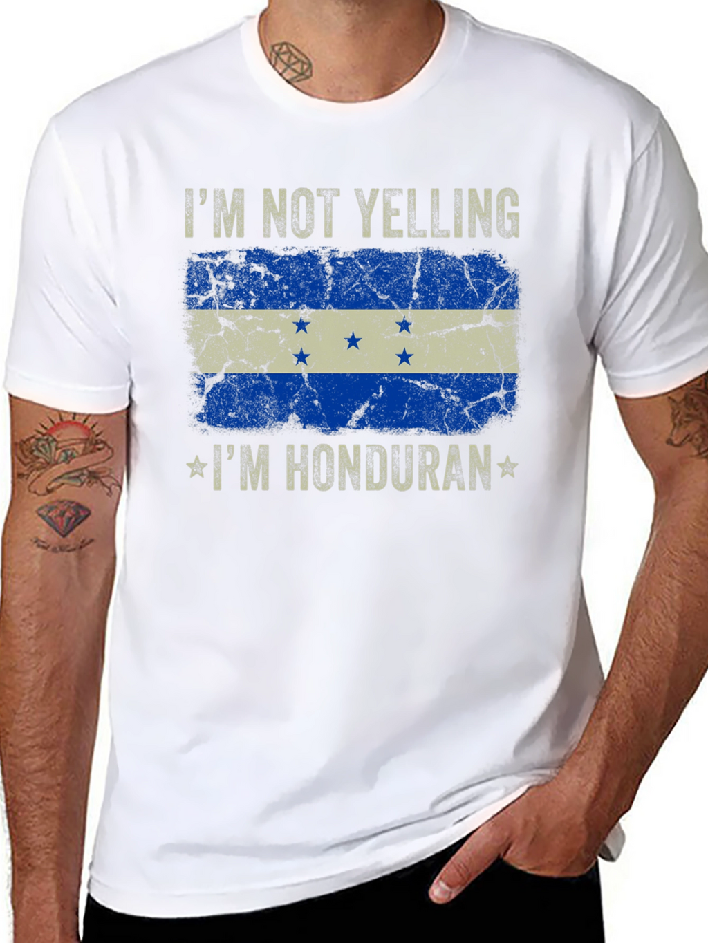 Im Not Yelling Im Honduran T-Shirt
