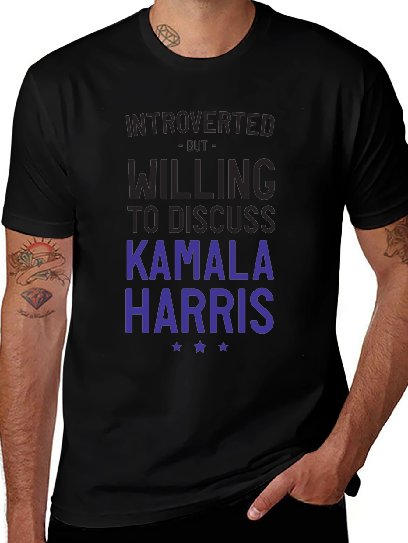 Introverted But Willing to Discuss Kamala Harris T-Shirt