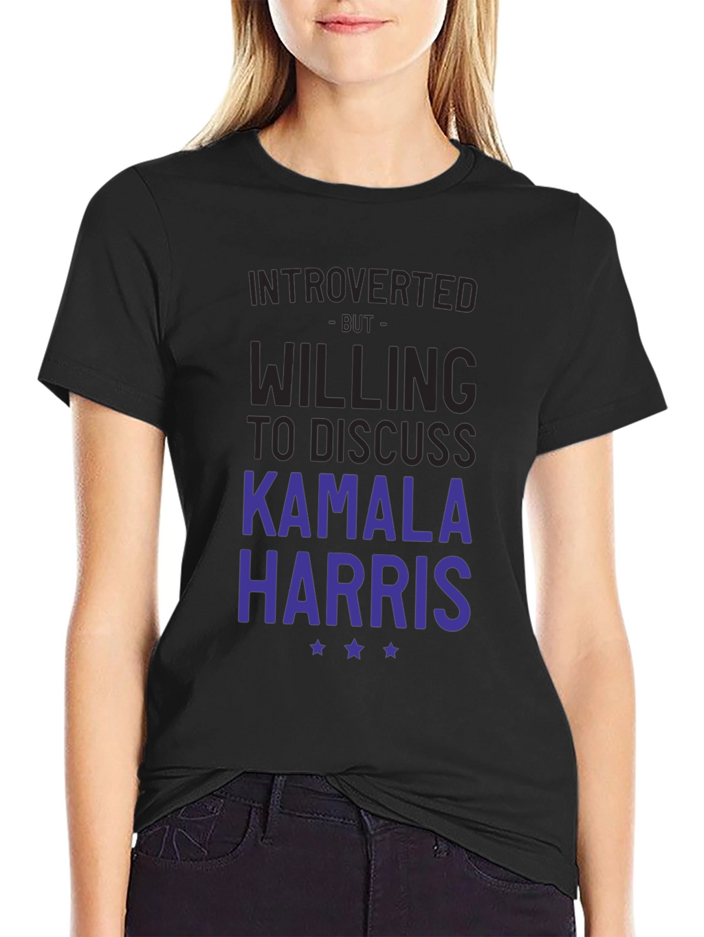 Introverted But Willing to Discuss Kamala Harris T-Shirt