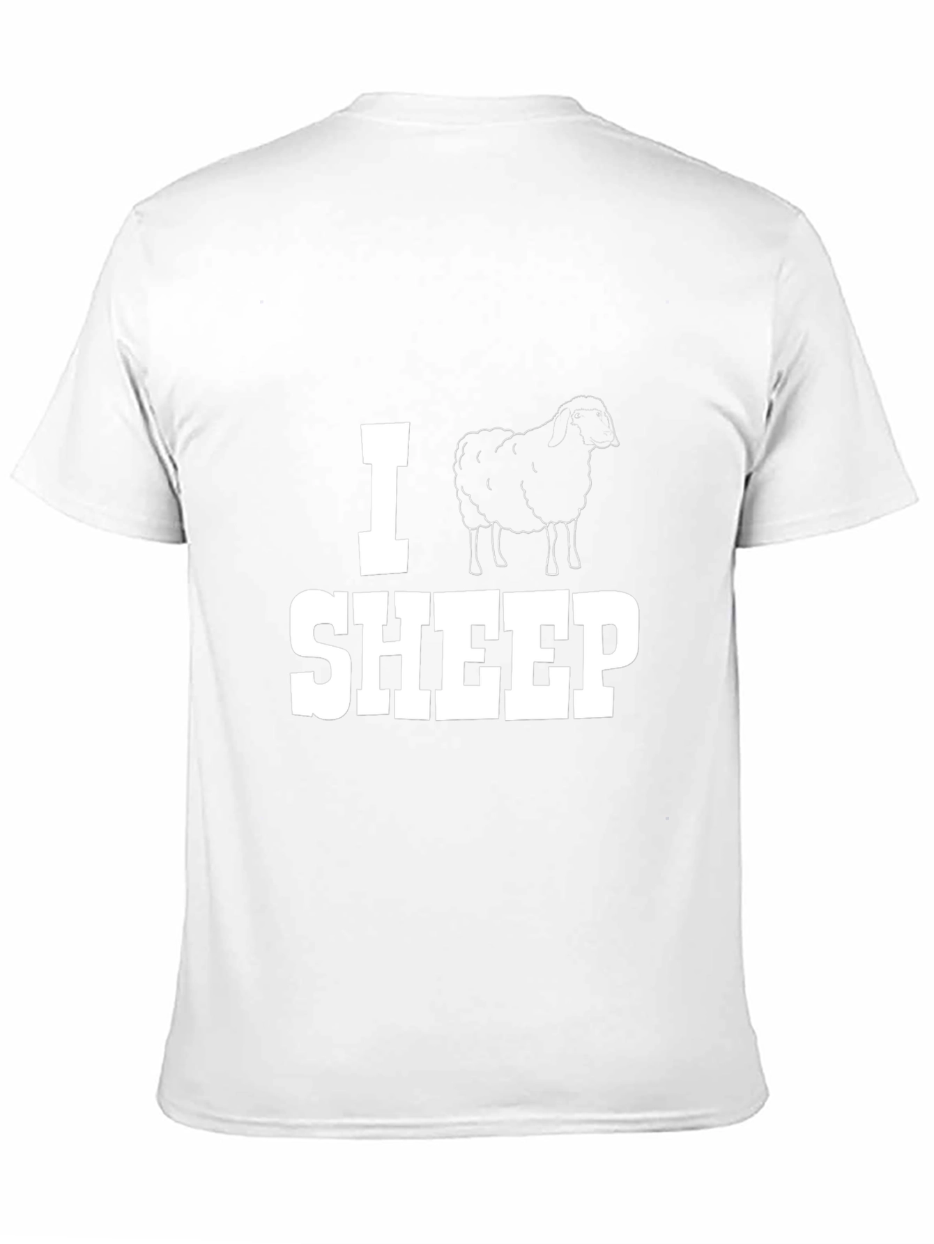 I Sheep Graphic T-Shirt - Black Cotton Tee