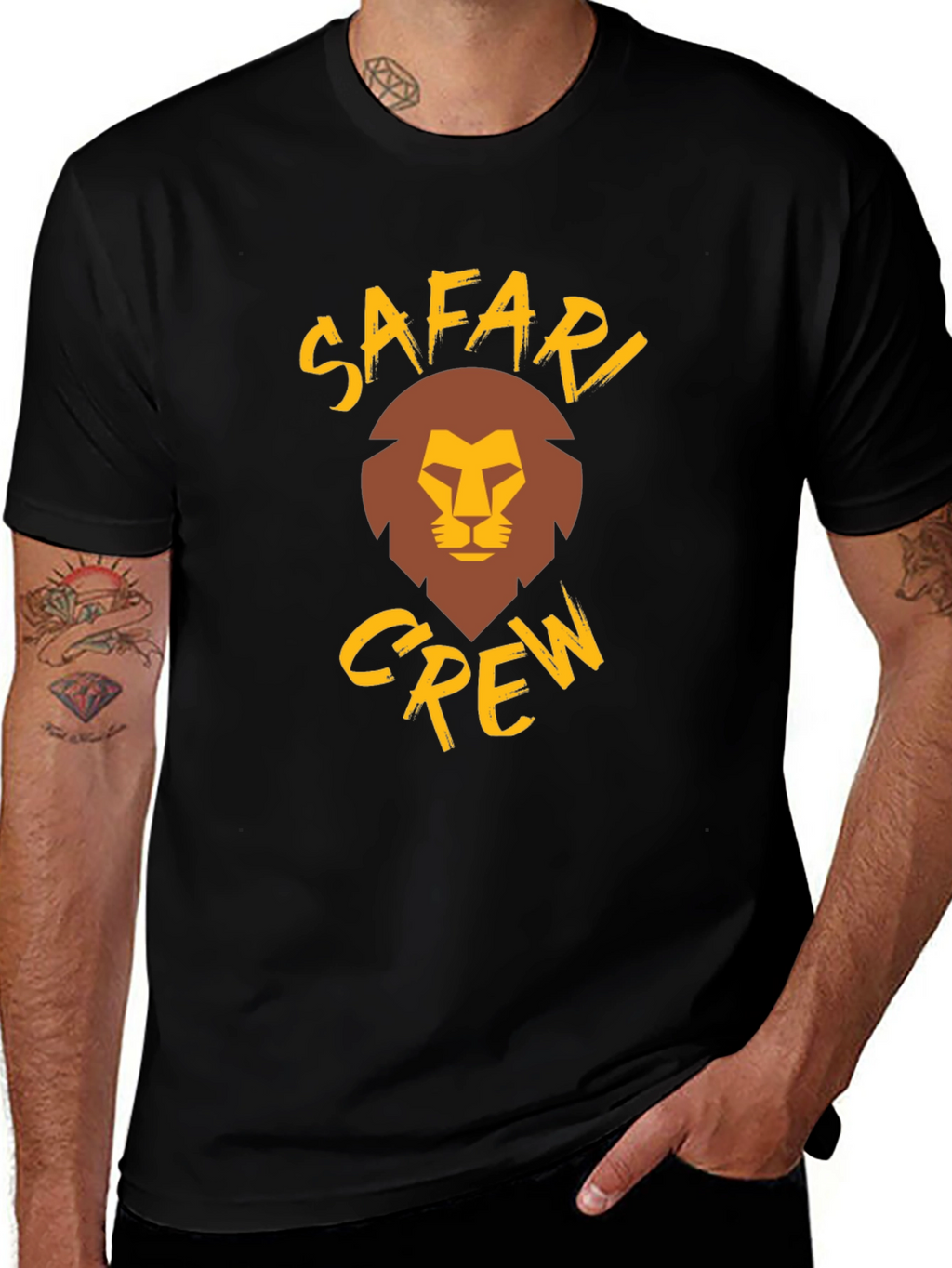 Safari Crew Graphic T-Shirt