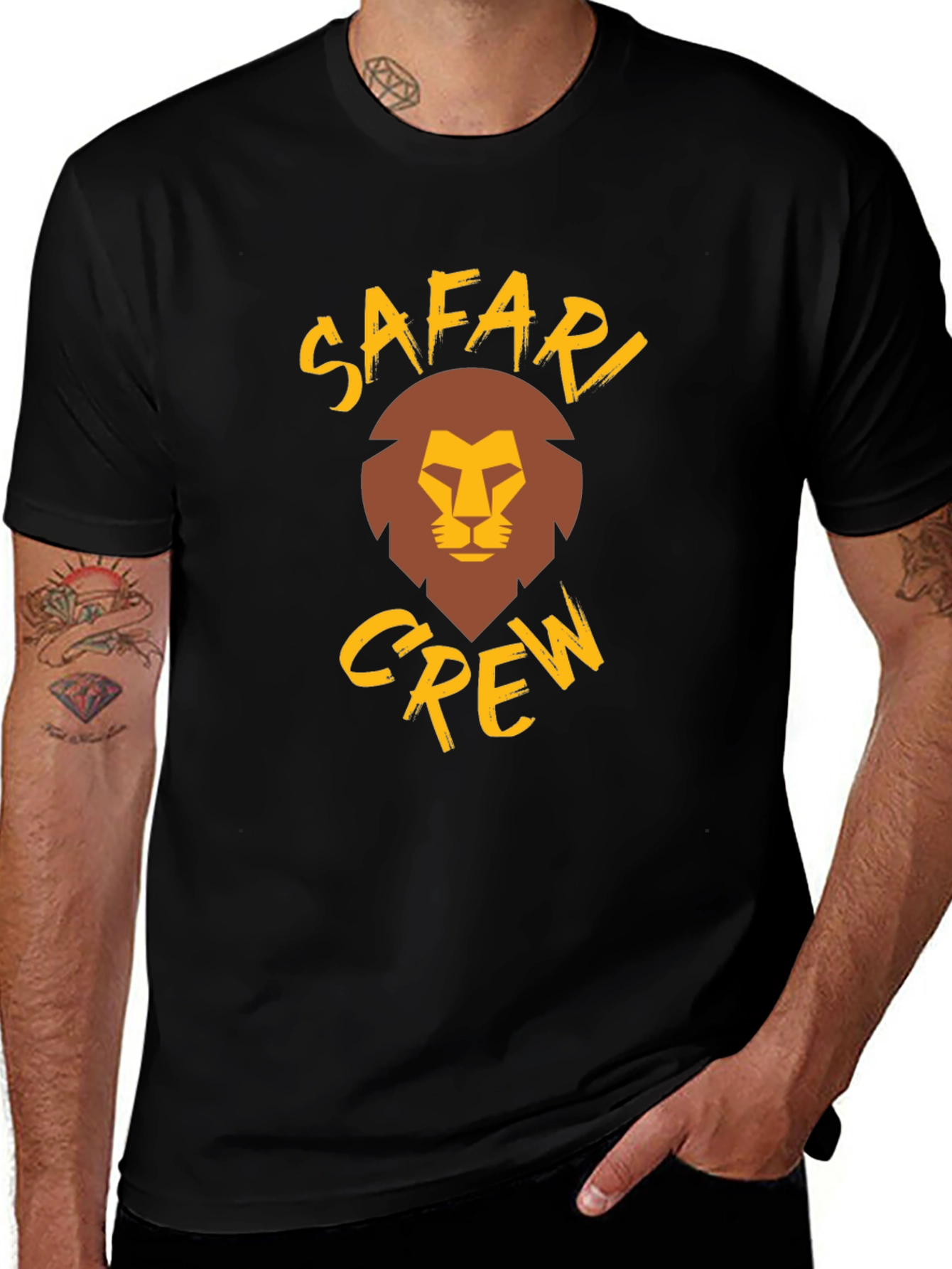 Safari Crew Graphic T-Shirt