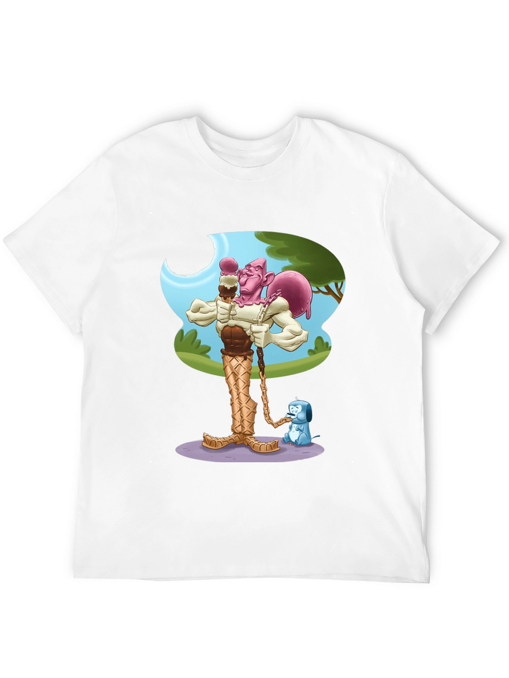 Ice Cream Man Graphic Tee