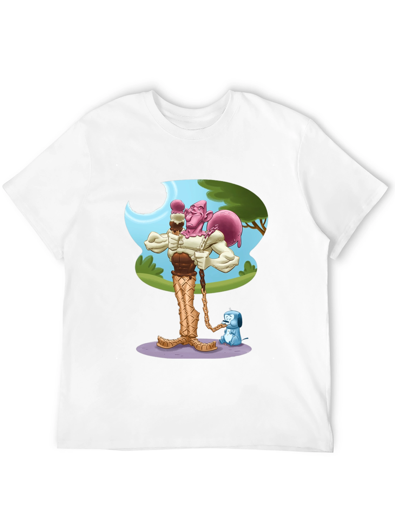 Ice Cream Man Graphic Tee