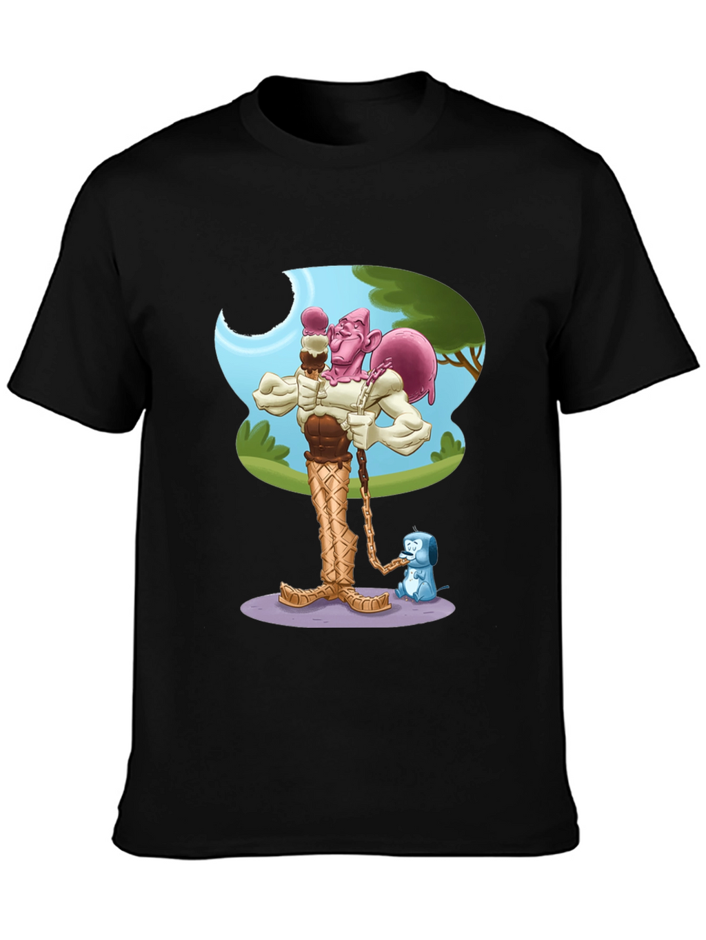Ice Cream Man Graphic Tee