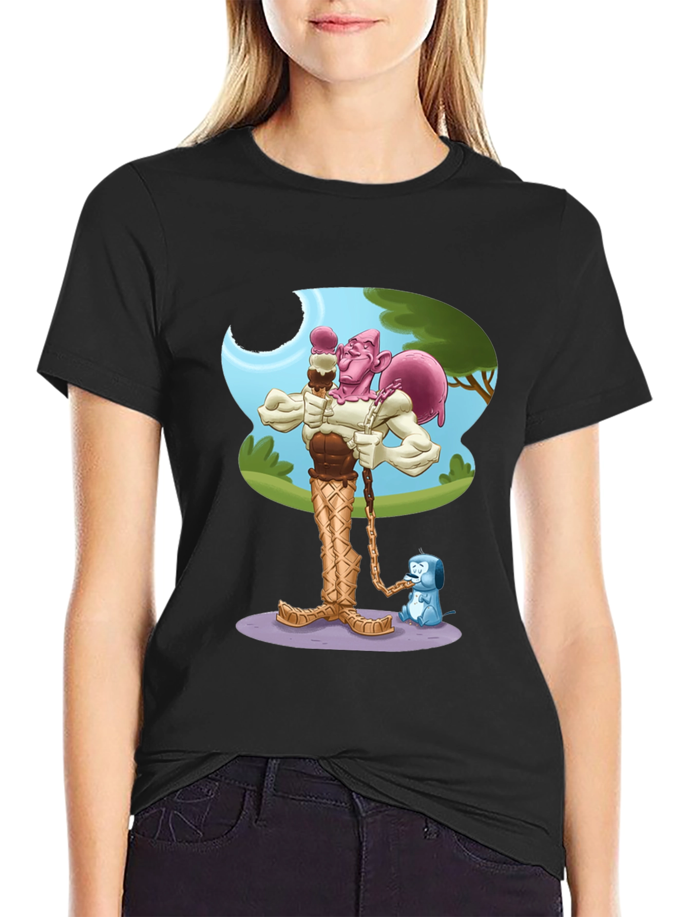 Ice Cream Man Graphic Tee
