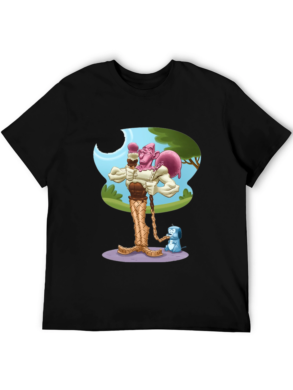 Ice Cream Man Graphic Tee