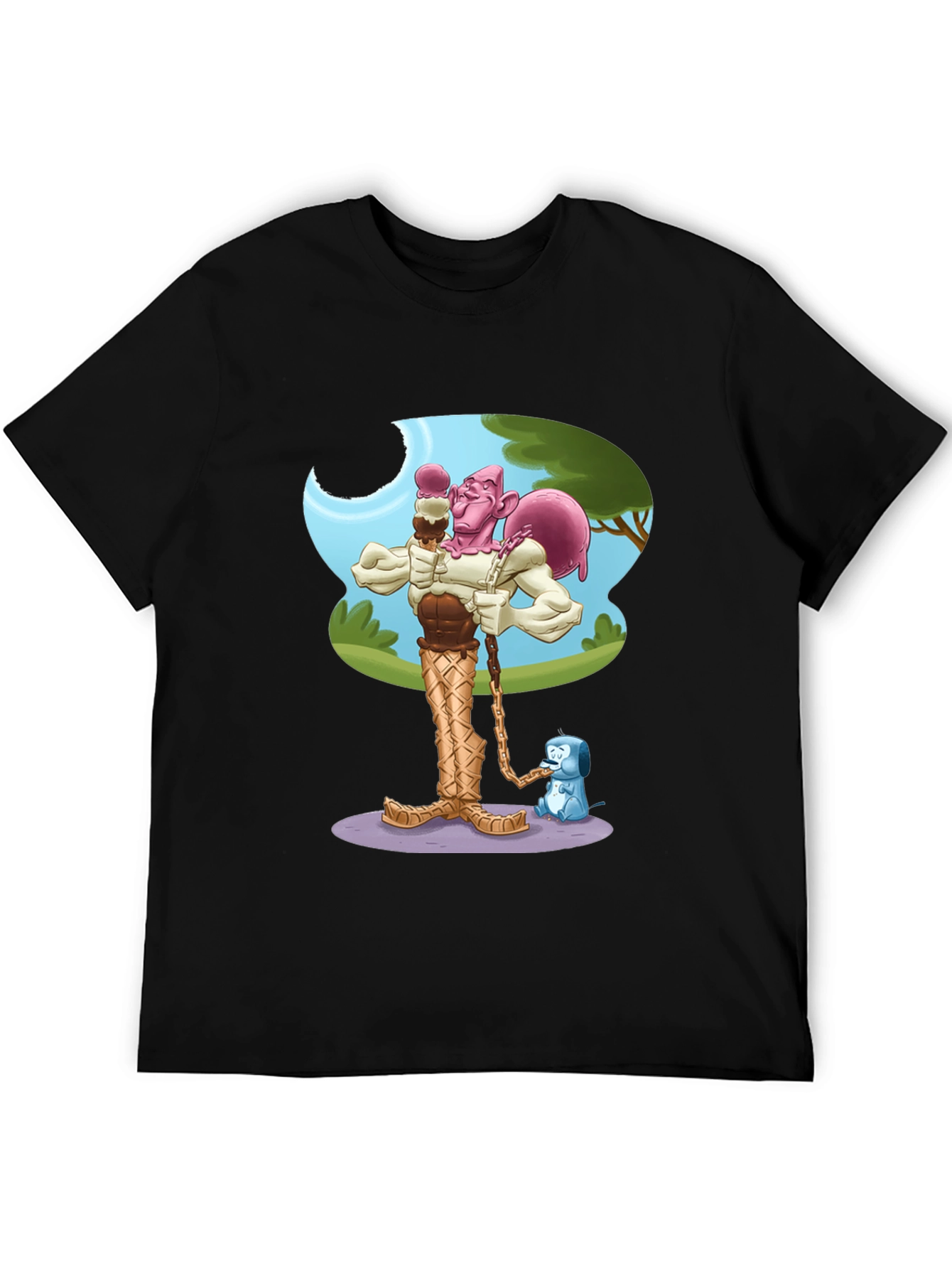 Ice Cream Man Graphic Tee