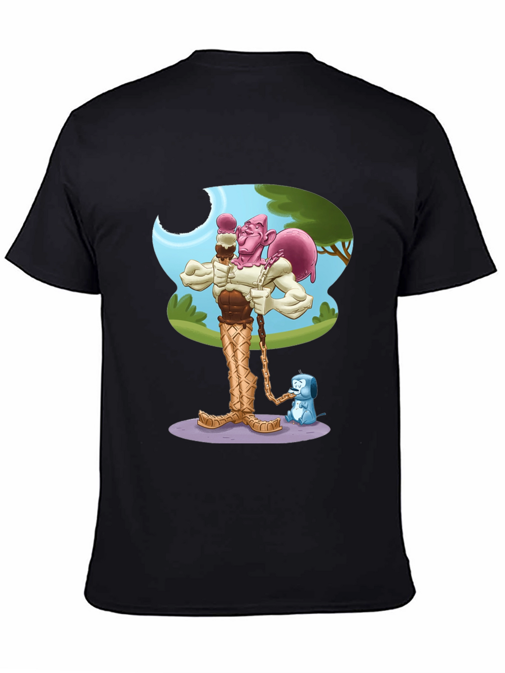 Ice Cream Man Graphic Tee