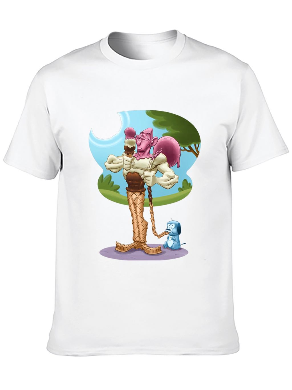 Ice Cream Man Graphic Tee