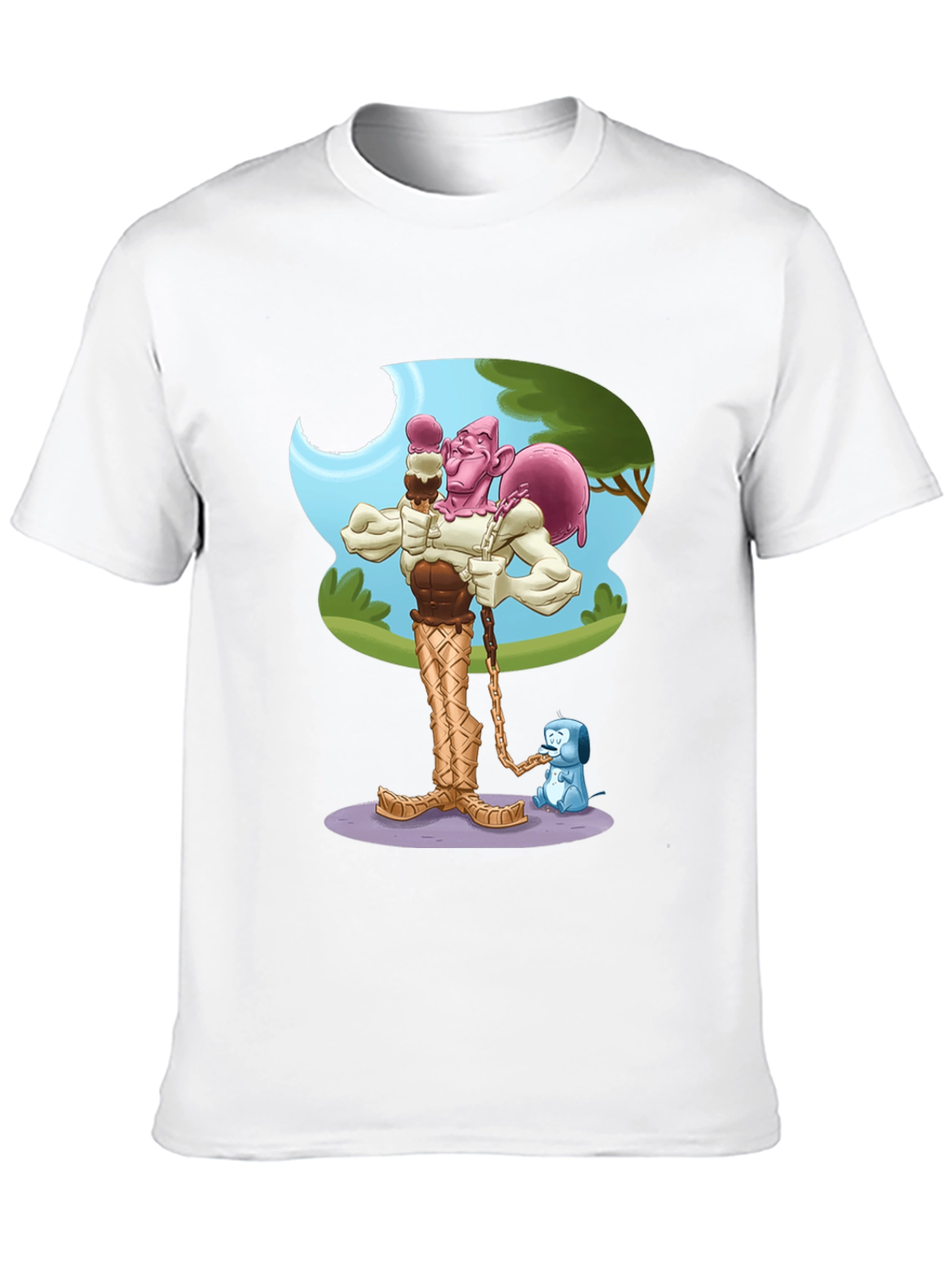 Ice Cream Man Graphic Tee
