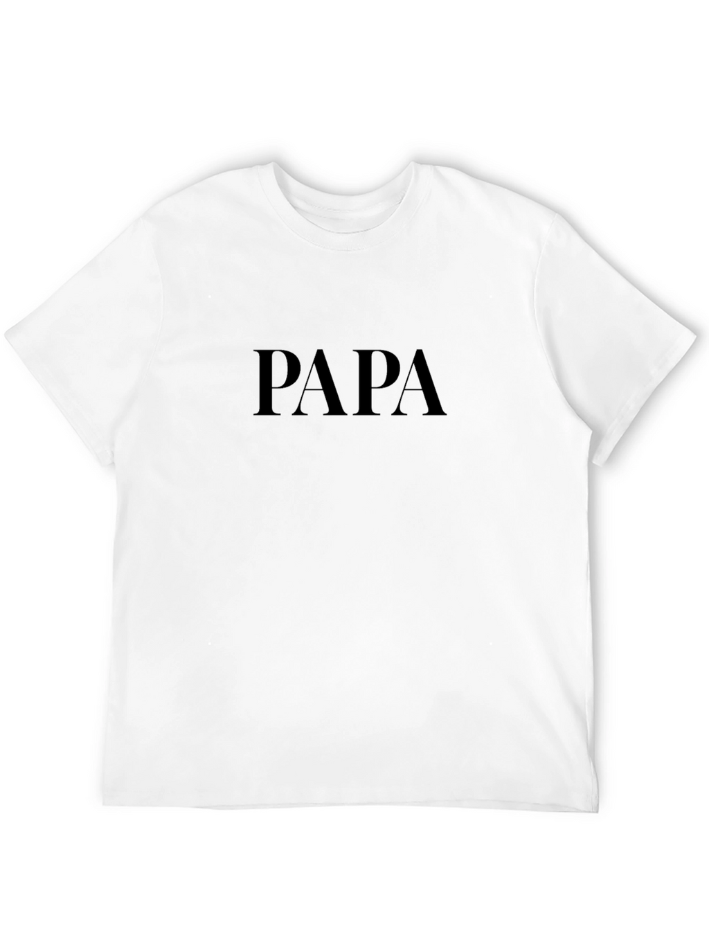 Stylish PAPA Black T-Shirt for Men