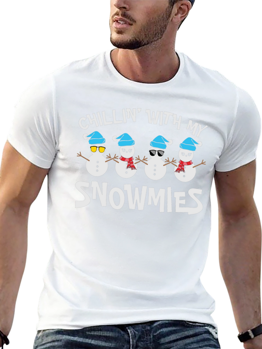 Chillin with my Snowmies Graphic Tee