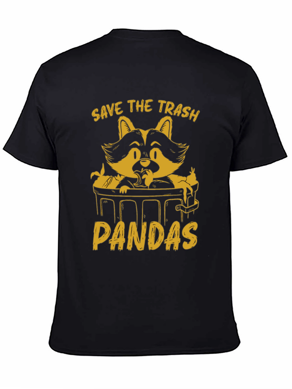 Save The Trash Pandas Graphic T-Shirt