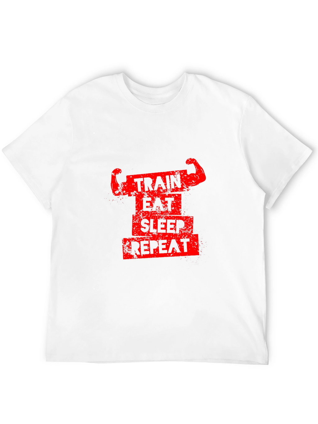 Train Eat Sleep Repeat Gym T-Shirt