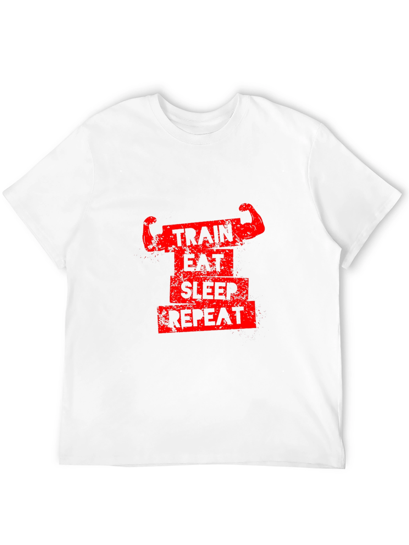 Train Eat Sleep Repeat Gym T-Shirt