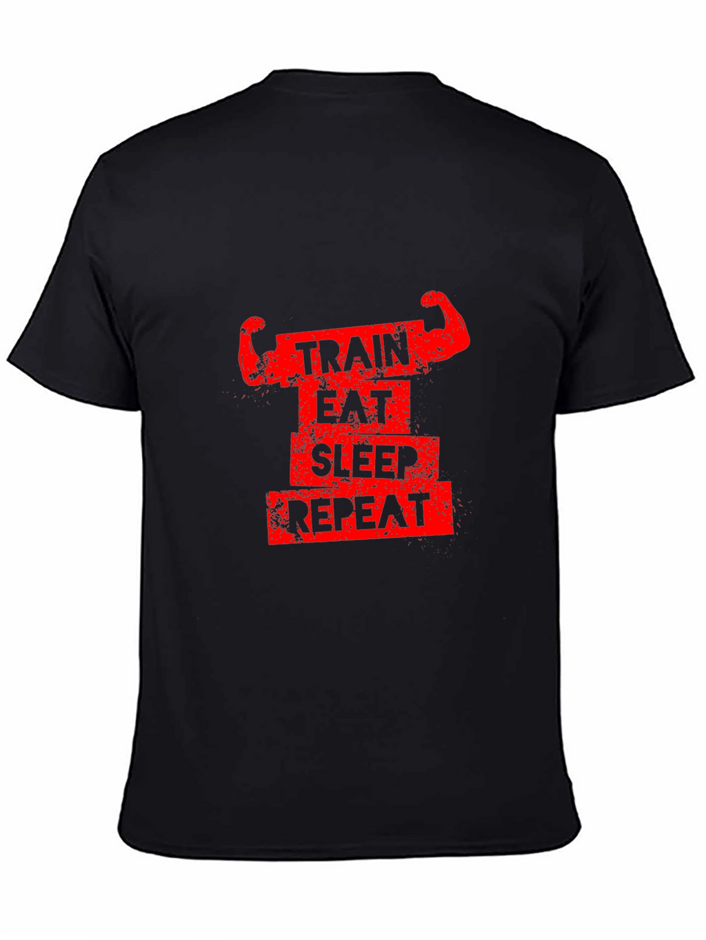 Train Eat Sleep Repeat Gym T-Shirt