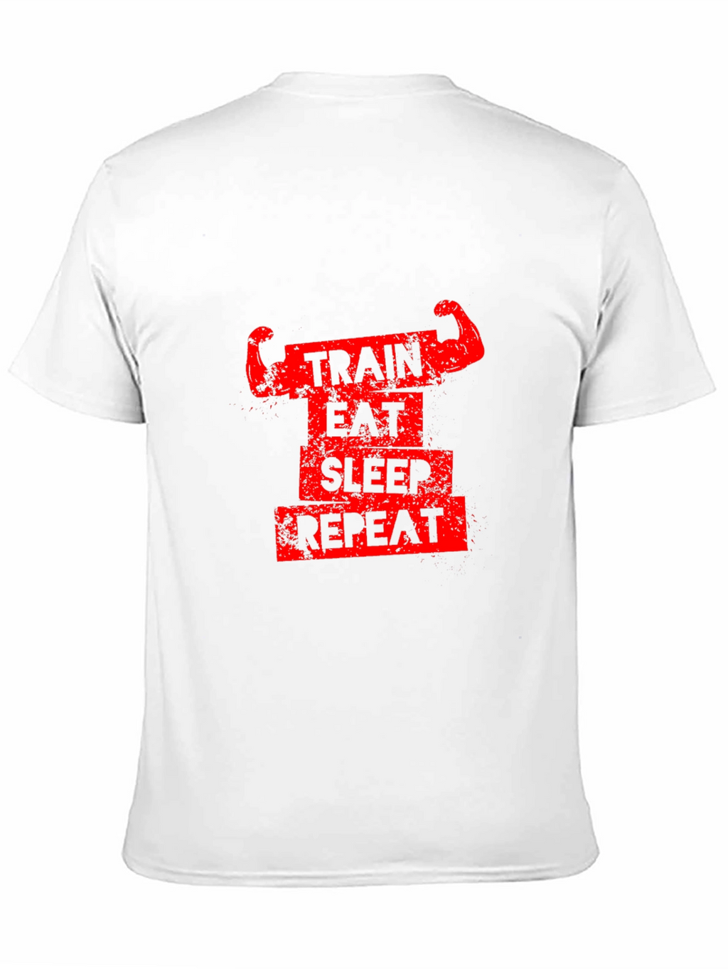 Train Eat Sleep Repeat Gym T-Shirt