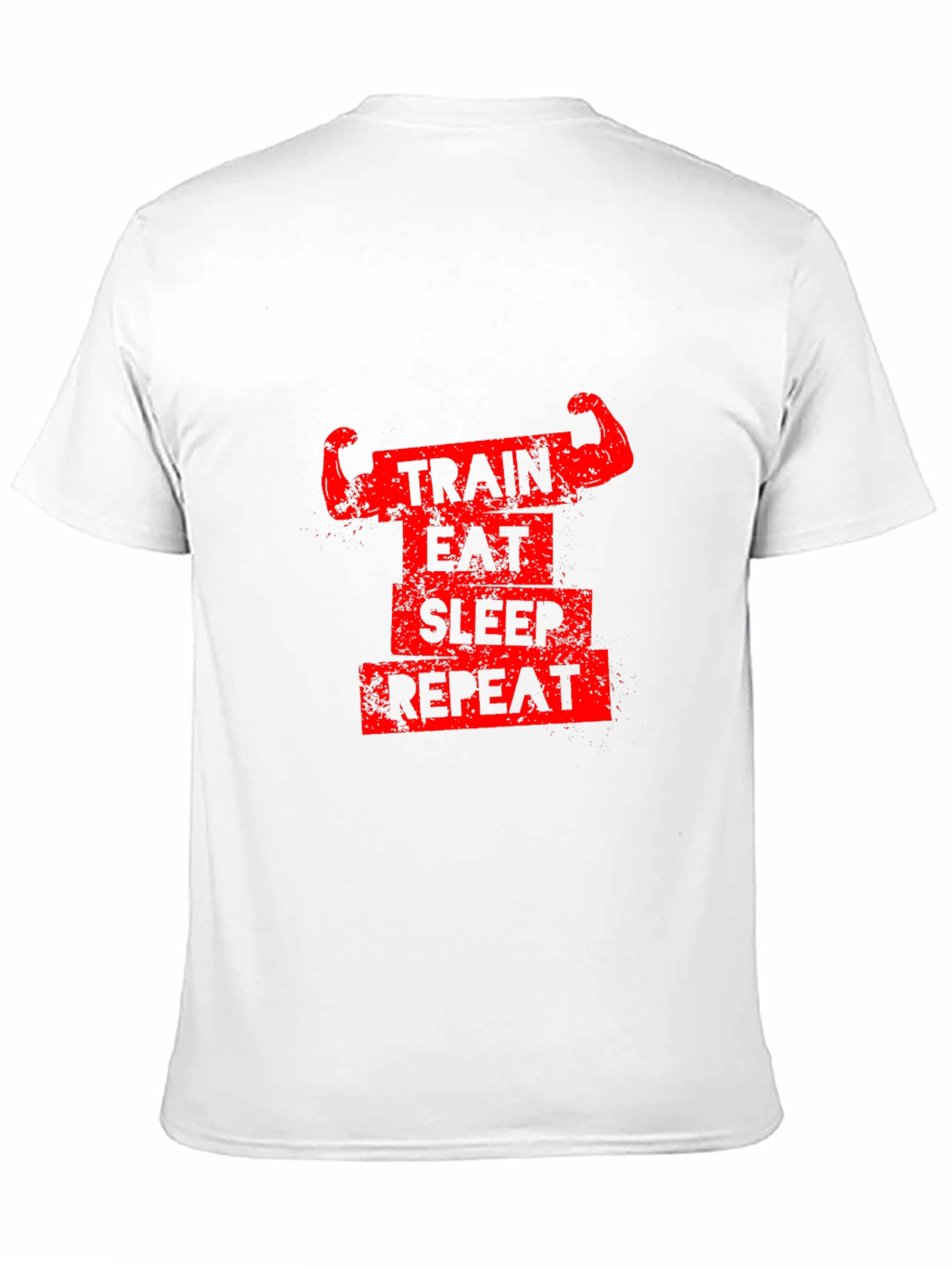Train Eat Sleep Repeat Gym T-Shirt