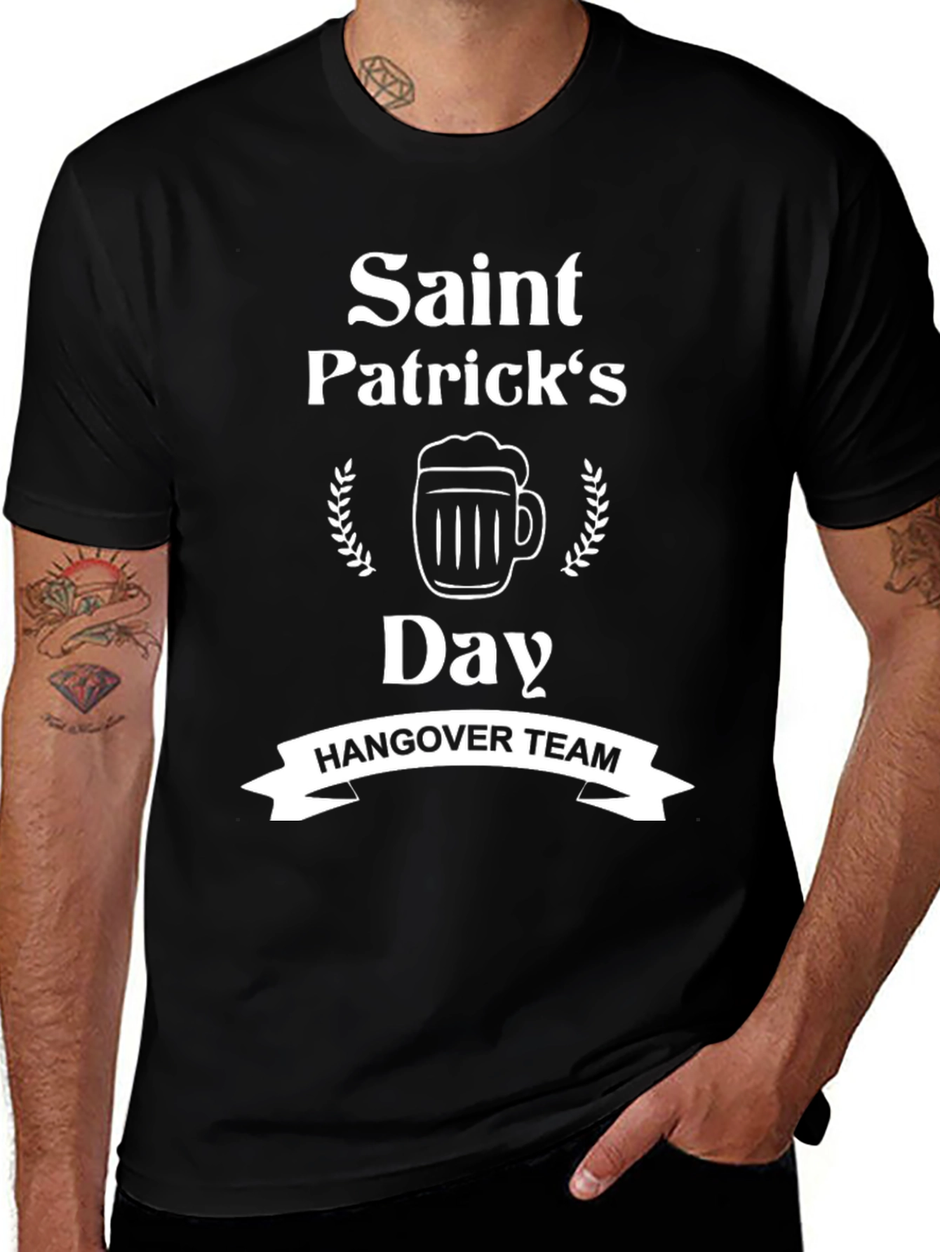 Saint Patricks Day Hangover Team T-Shirt