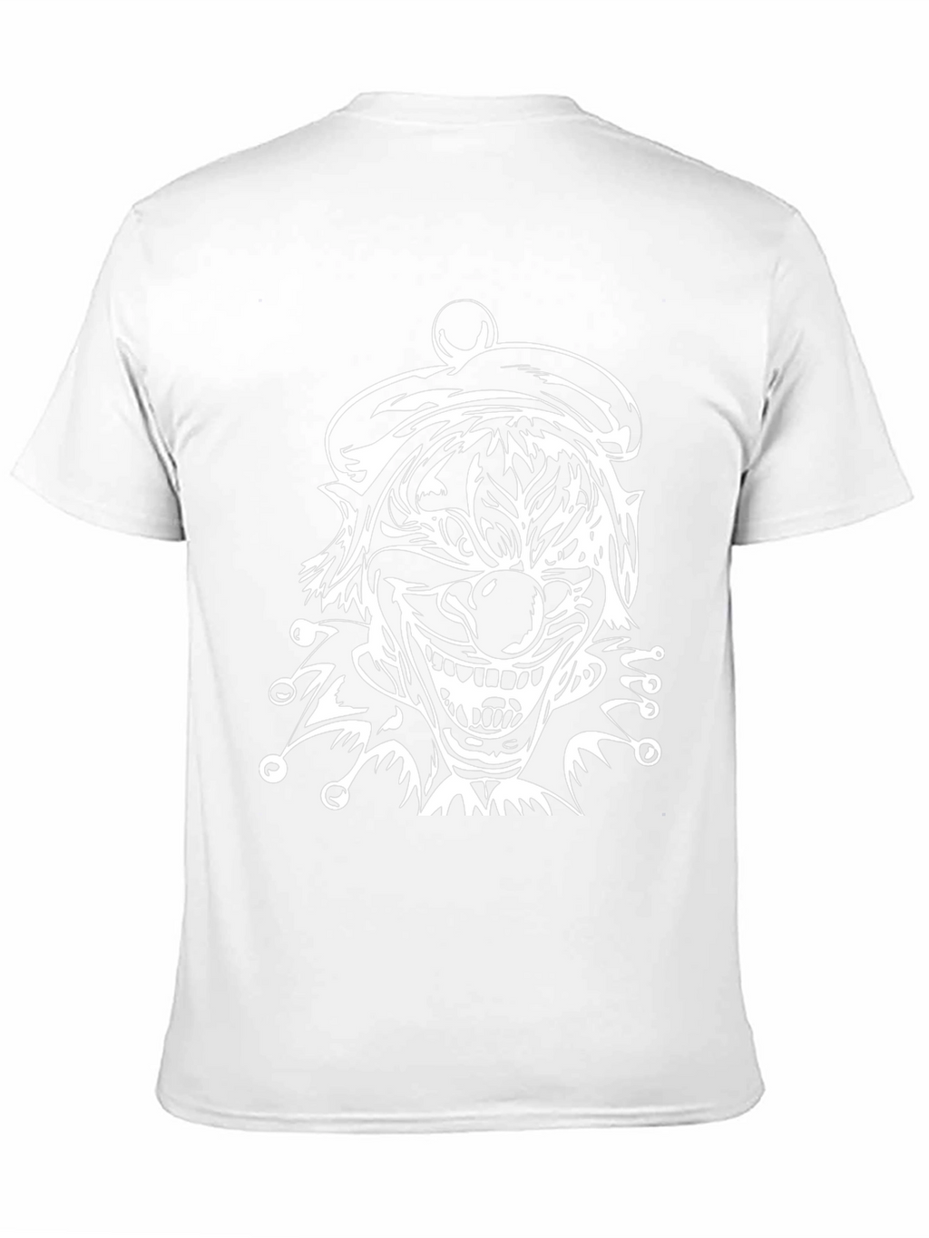 Creepy Clown Graphic T-Shirt - Black