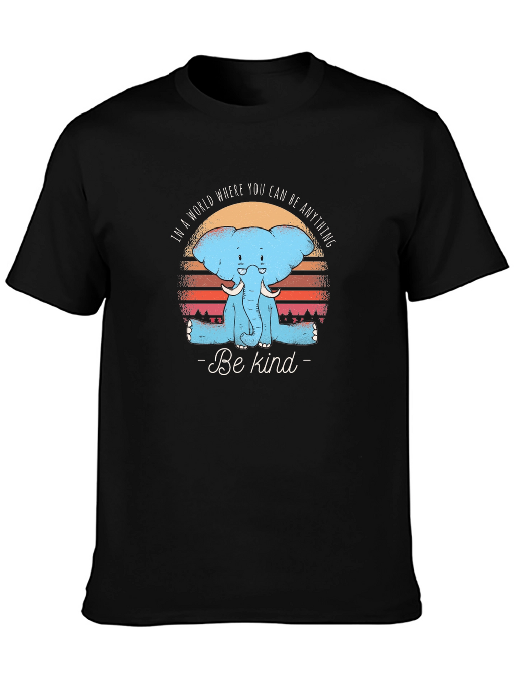 Be Kind Elephant Graphic Tee