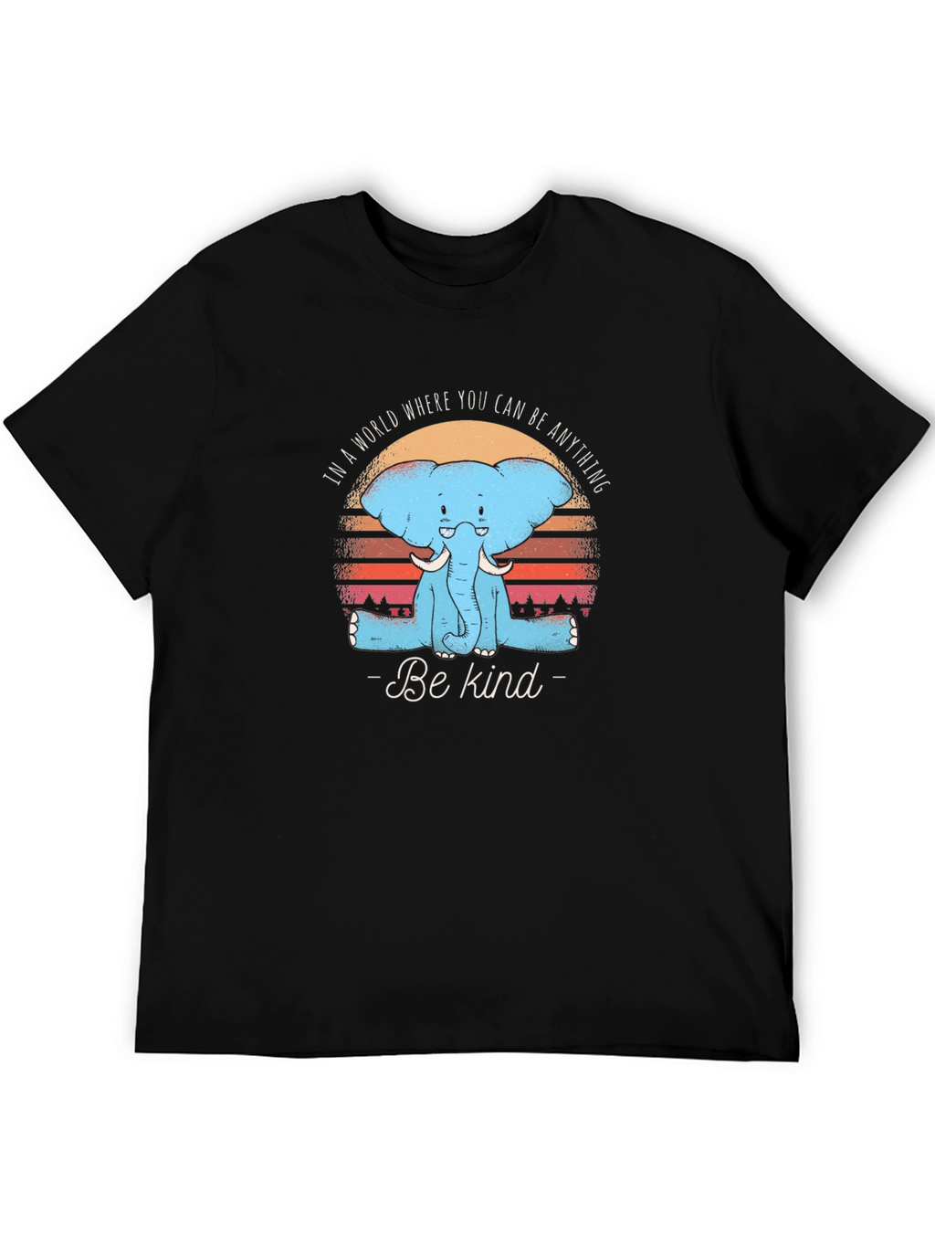 Be Kind Elephant Graphic Tee