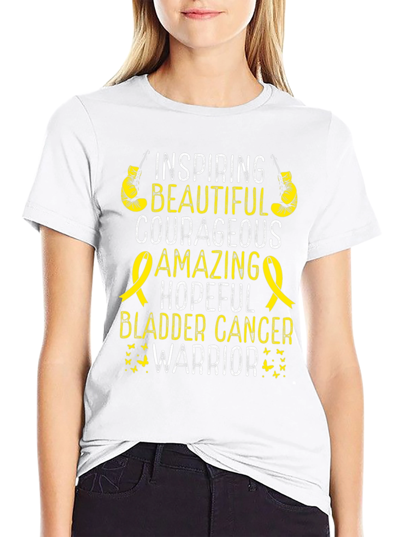 Bladder Cancer Warrior Graphic Tee