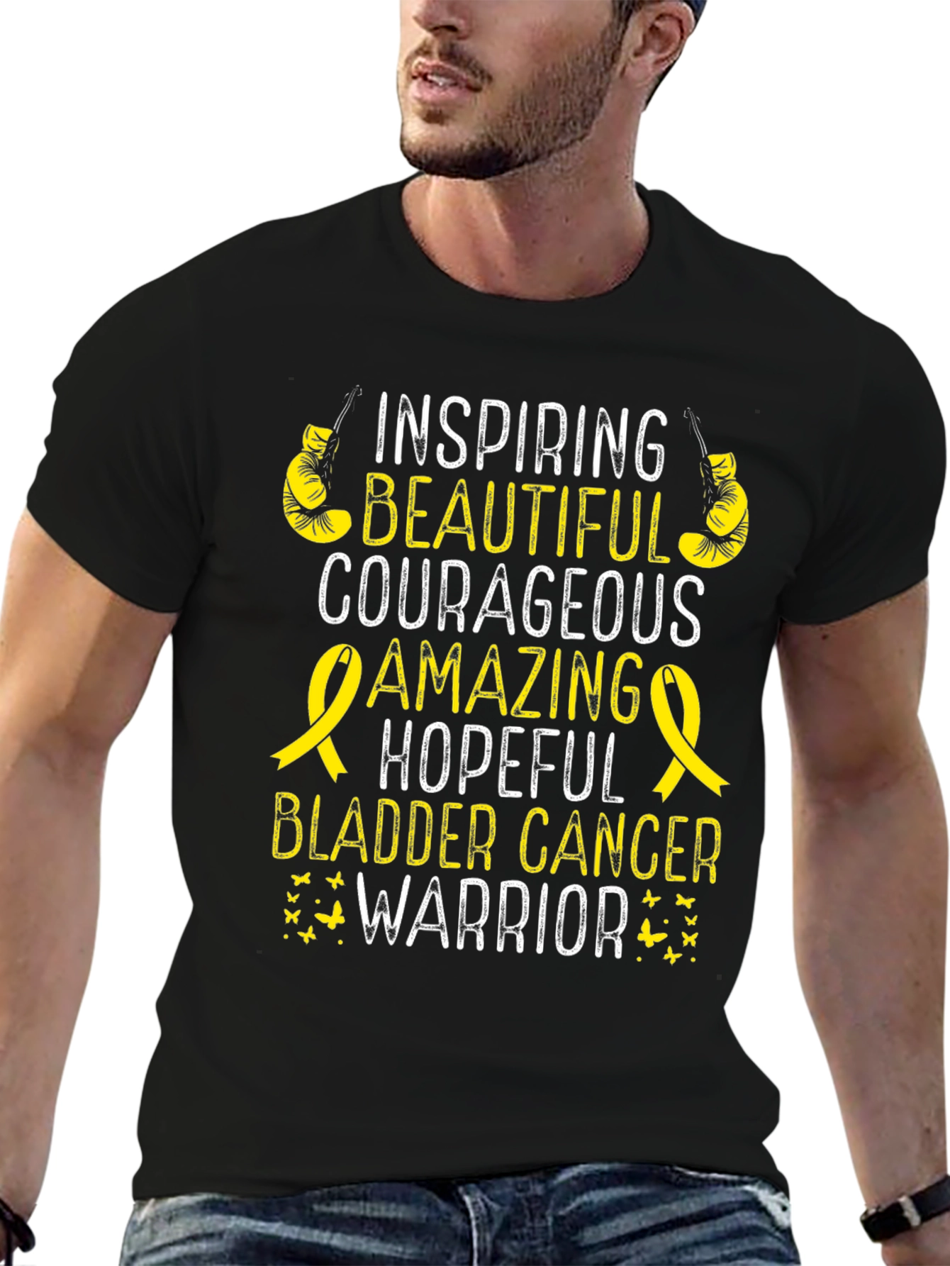 Bladder Cancer Warrior Graphic Tee