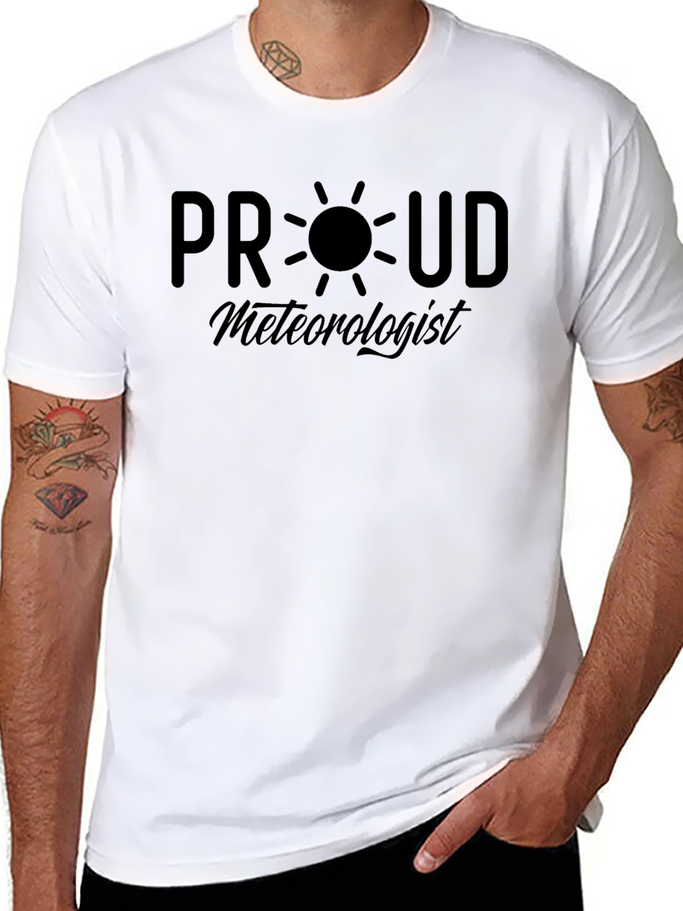 Proud Meteorologist T-Shirt - Weather Lover Tee