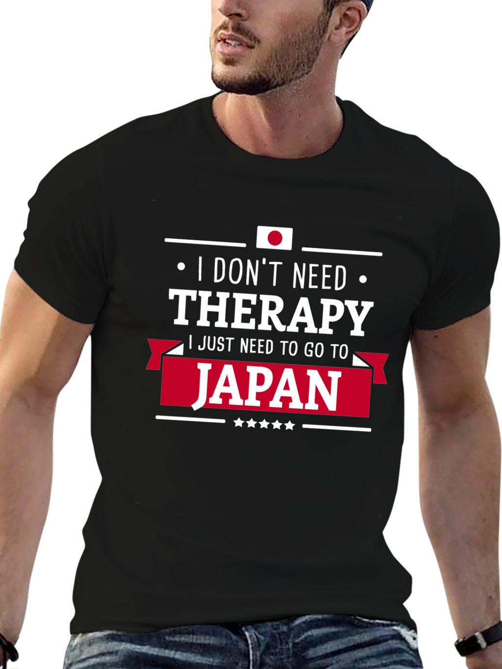 Japan Therapy T-Shirt - Travel Destination Tee