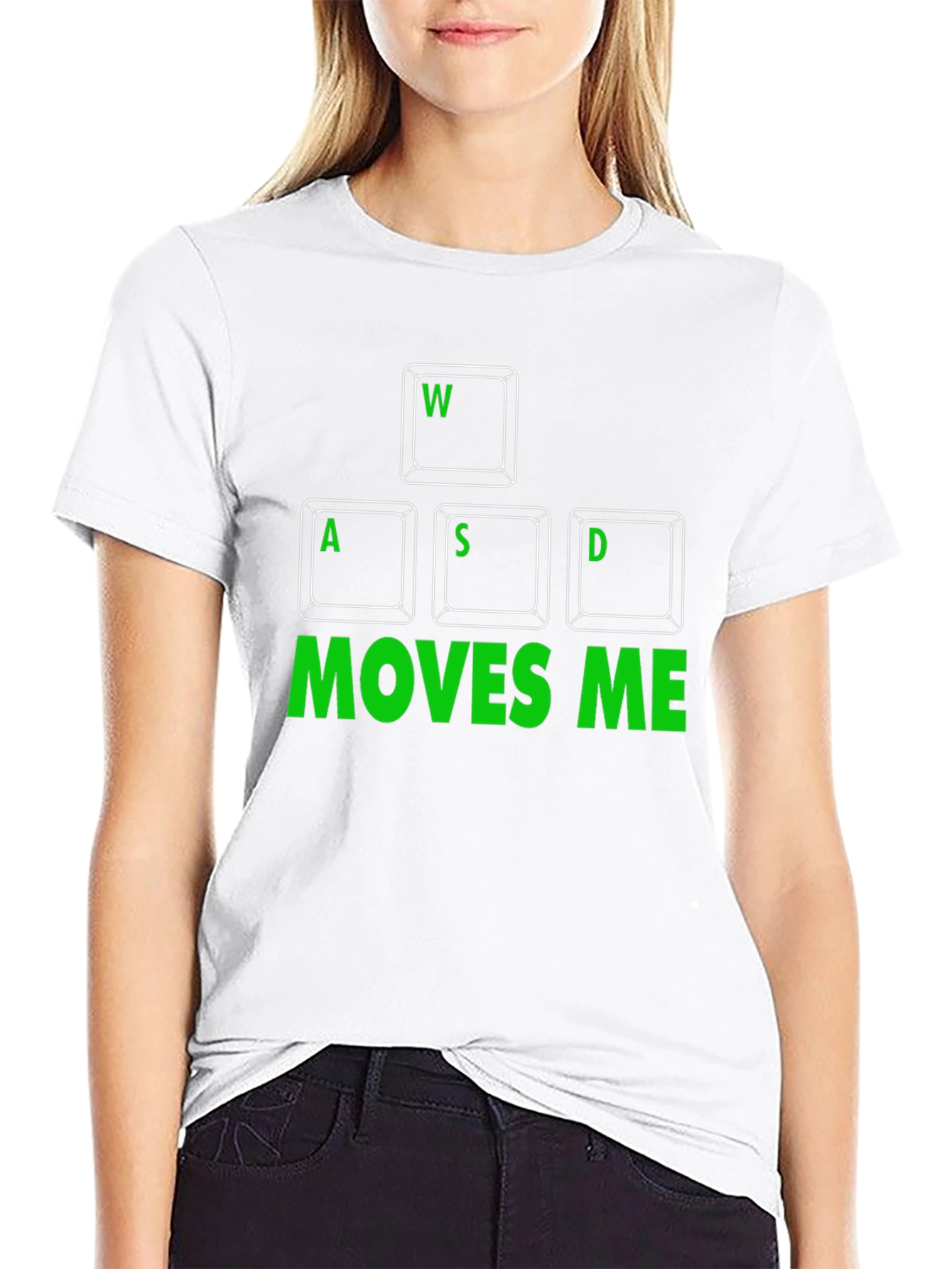 WASD Moves Me Gaming T-Shirt
