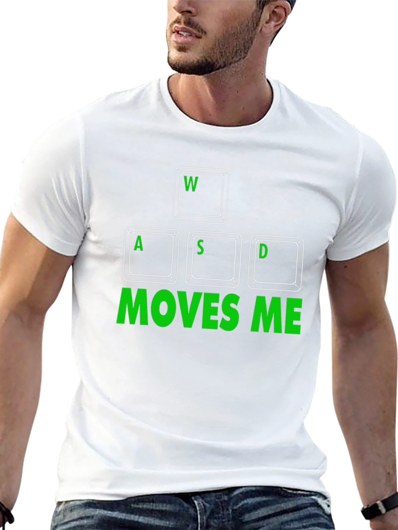 WASD Moves Me Gaming T-Shirt
