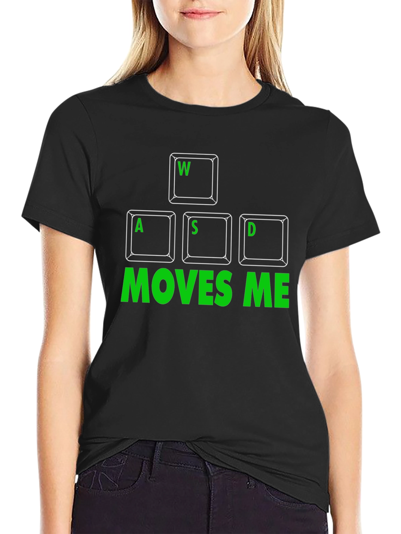 WASD Moves Me Gaming T-Shirt