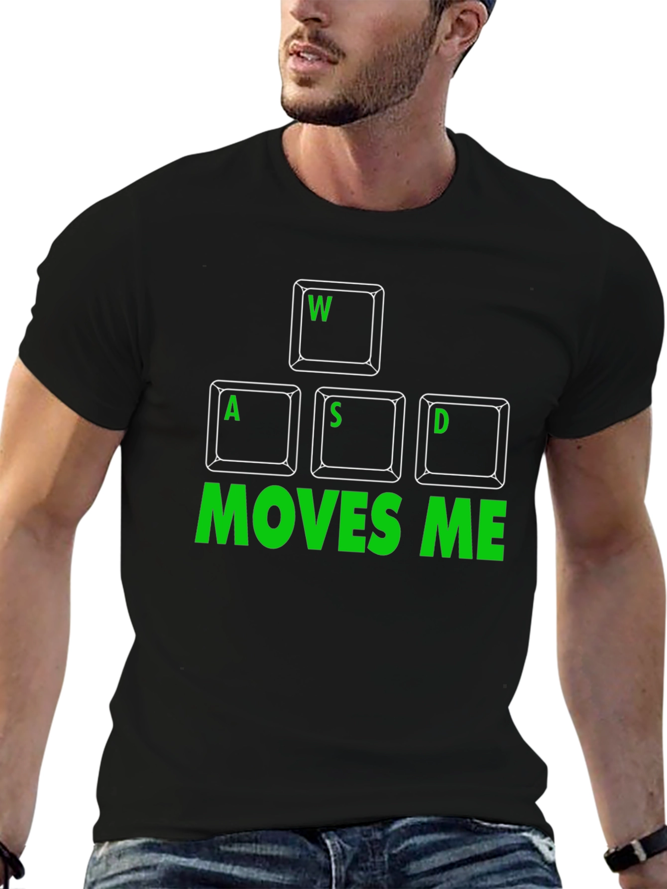 WASD Moves Me Gaming T-Shirt