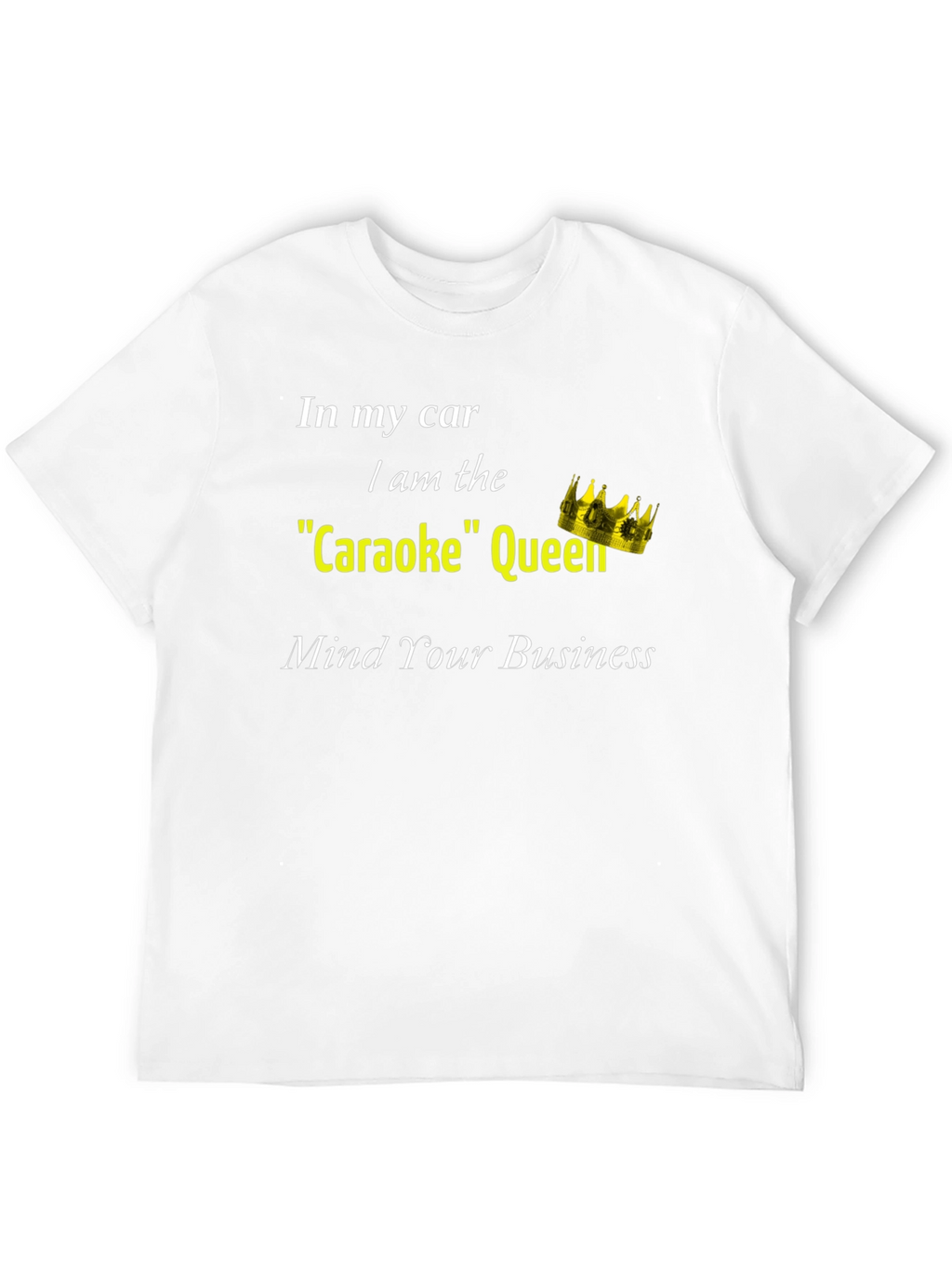 Karaoke Queen Graphic T-Shirt