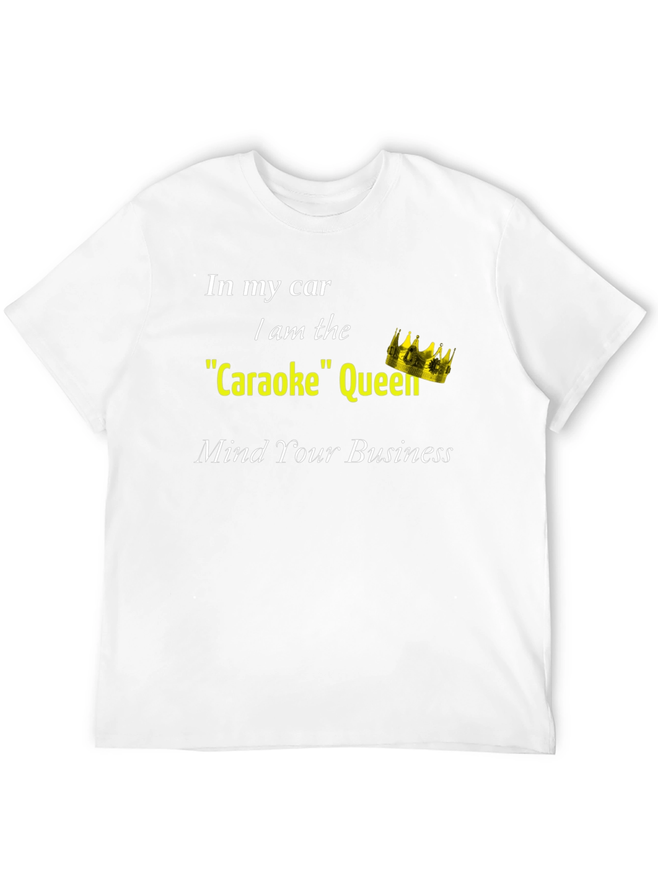 Karaoke Queen Graphic T-Shirt
