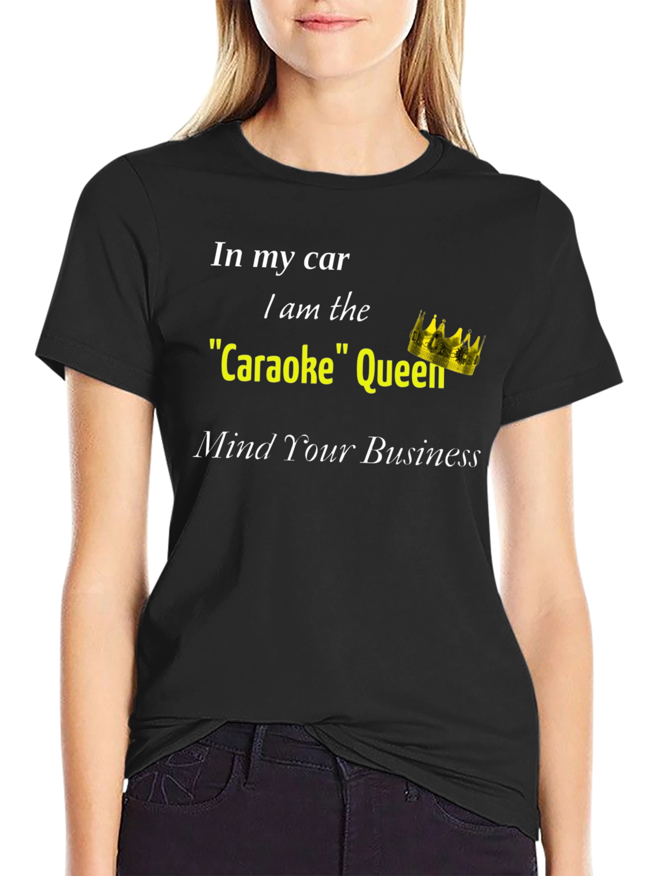 Karaoke Queen Graphic T-Shirt